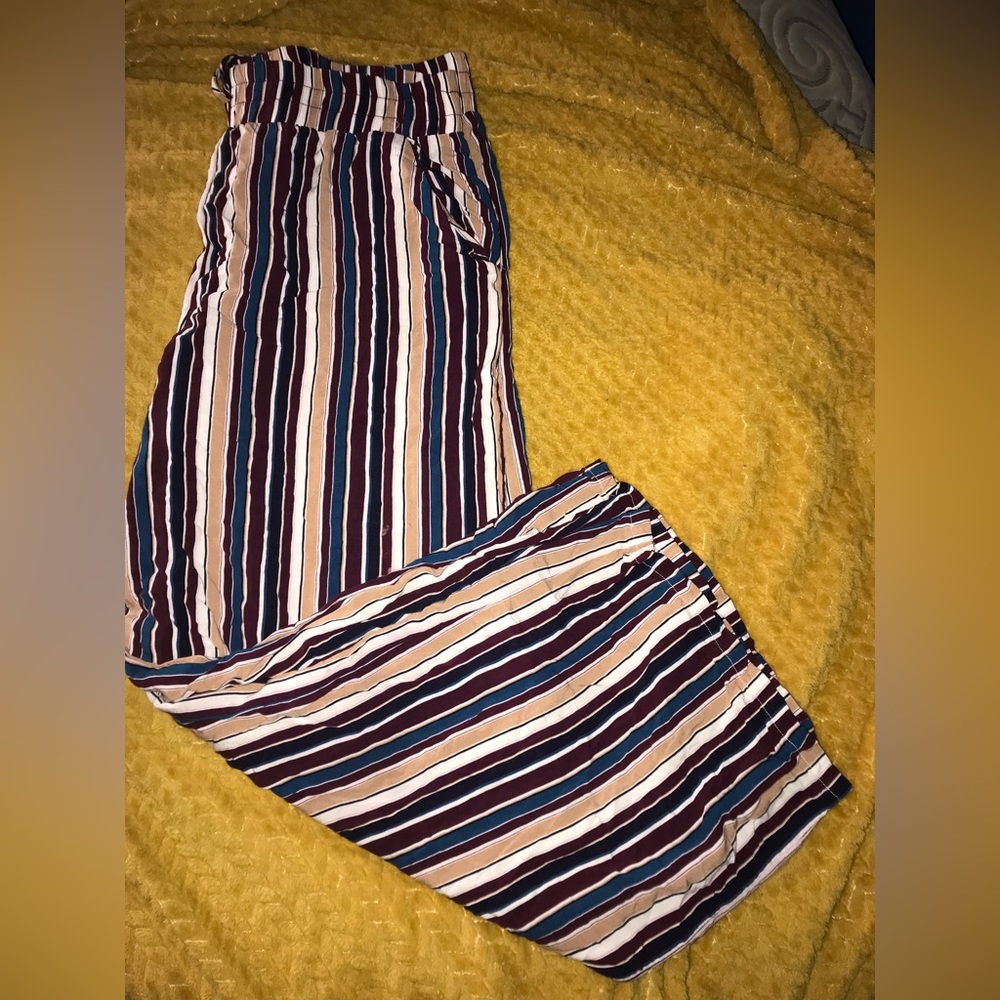 Bebop stretchy striped pants 😍